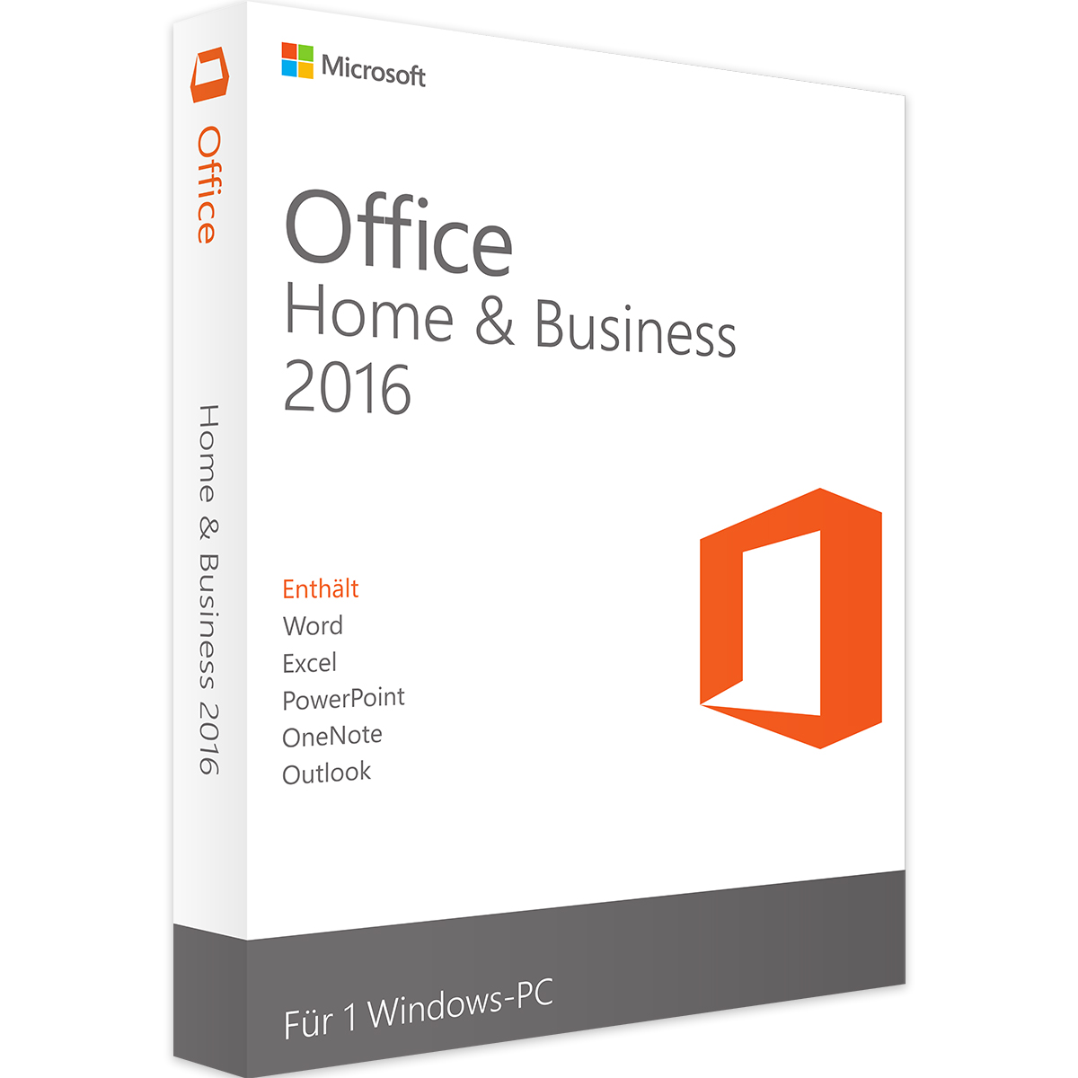 Microsoft Office 2016 Home and Business | für Windows - Retail