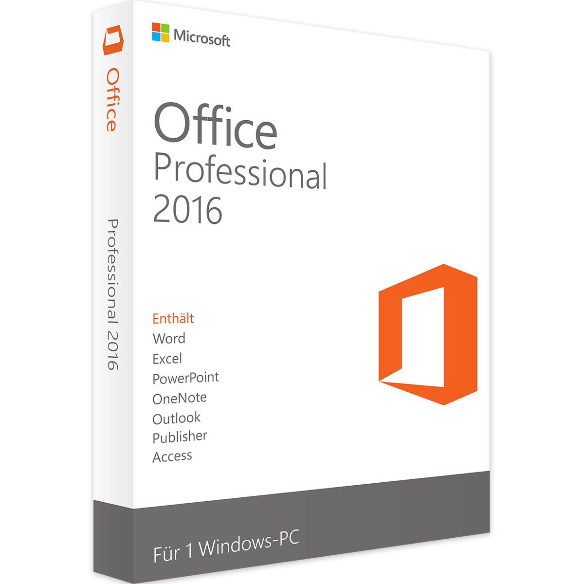 Microsoft Office 2016 Professional | für Windows